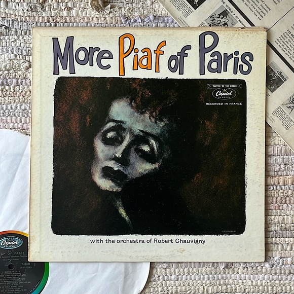 Edith Piaf - “More Piaf Of Paris” Vinyl LP - Picture 1 of 5